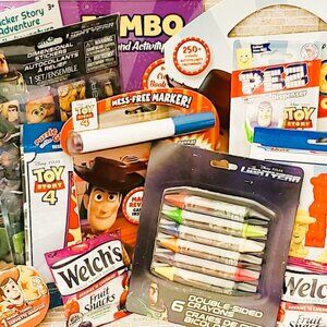 Toy Story Gift Bag for Kids!  Toys, Stickers, Crayons for Birthdays, Xmas, Etc.